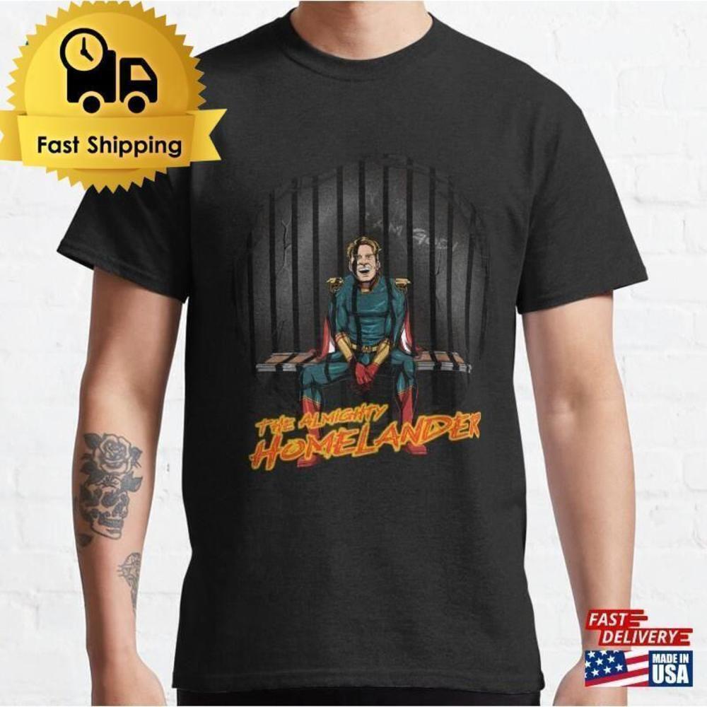 The Fabulous Homelander T-Shirt Superhero Parody Fan Gift Tee Unisex